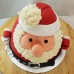 Christmas - Santa 3D Cake (D)